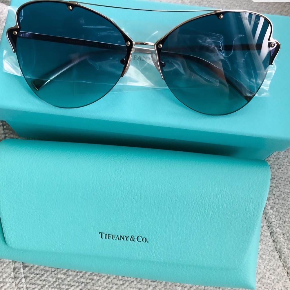 Tiffany & Co. Sunglasses with Blue Tint